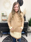 Bristol Sweater Coat - Camel/Ivory - Grace & Lace | Outerwear